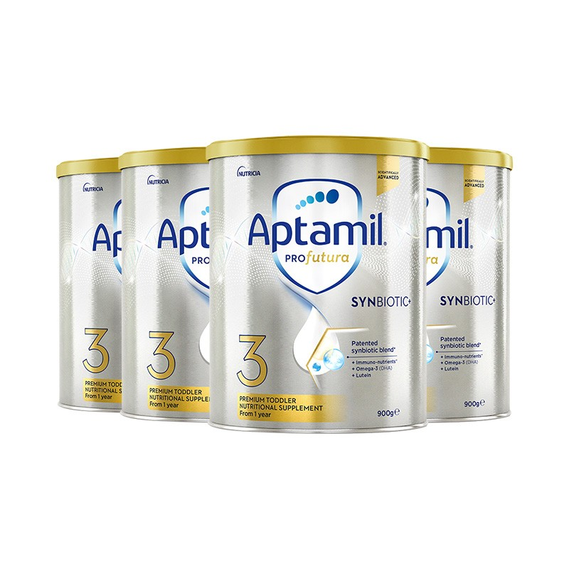 【用码P10立减10纽】Aptamil 爱他美 白金版婴幼儿奶粉 900g 3段 6罐包邮装