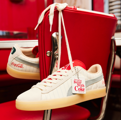 Puma x Coca Cola 联名系列鞋服推出 爆款拖鞋$70