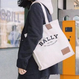 Bally 巴利 帆布托特包