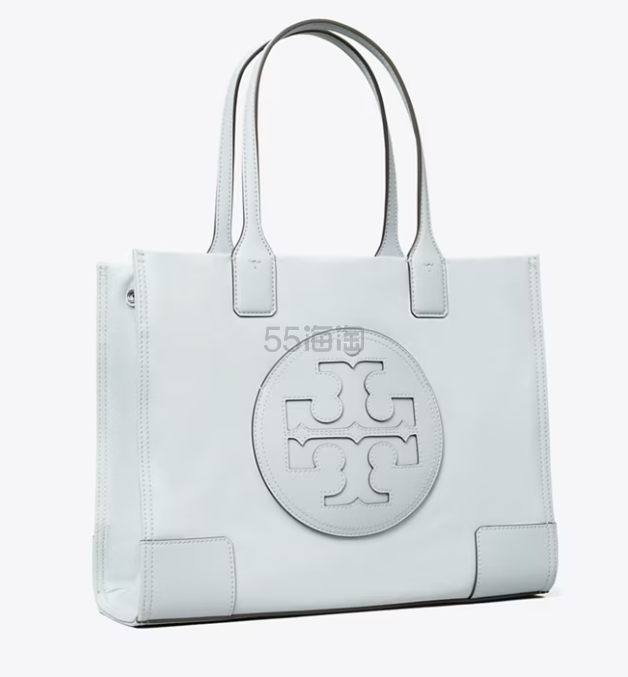 Tory burch ELLA 粉蓝色托特包