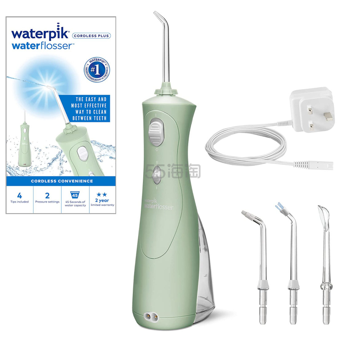 waterpik 洁碧 无绳plus水牙线 wp-468uk