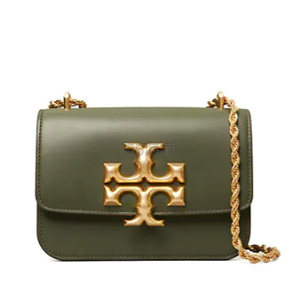 Tory Burch 汤丽柏琦 Eleanor 单肩包 深绿色