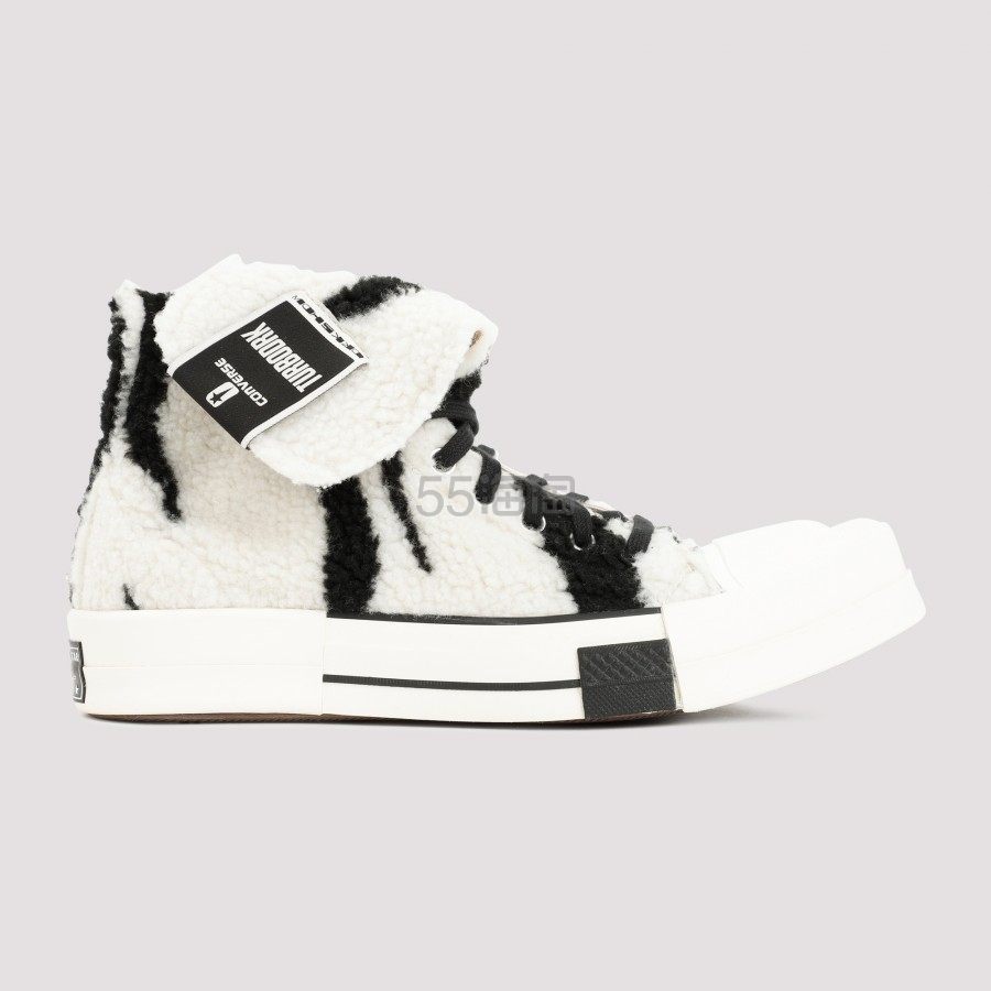 【美站定价优势】Rick Owens Drkshdw x 匡威联名高帮帆布鞋