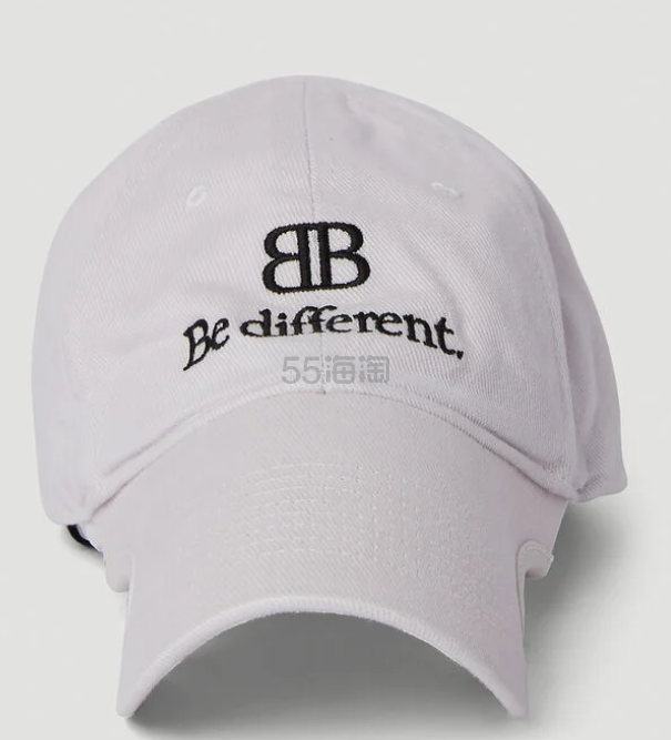 Balenciaga 巴黎世家 白色logo棒球帽