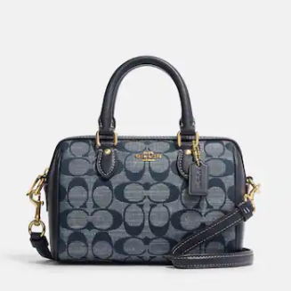 Coach Outlet:Coach 蔻驰 Mini Rowan 香布蕾波士顿老花包