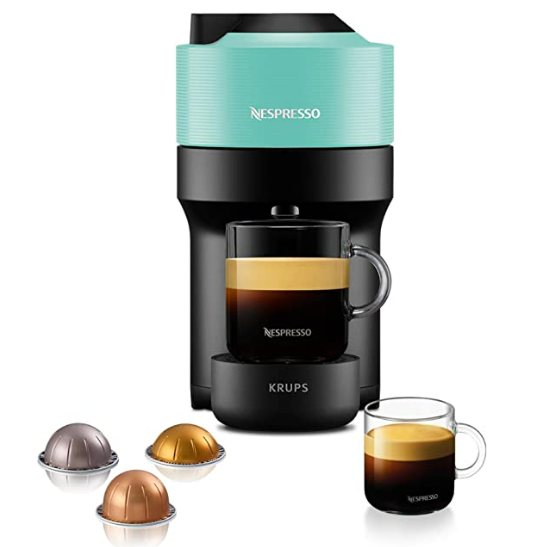 【含税直邮】Krups 克鲁伯 Nespresso Vertuo Pop系列 XN920440 咖啡胶囊机