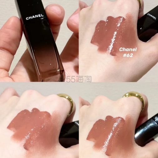 #62、63少量补！CHANEL 香奈儿 炫光唇釉 still 杏仁奶茶棕