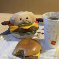 Jellycat Burger 汉堡玩偶 11cm