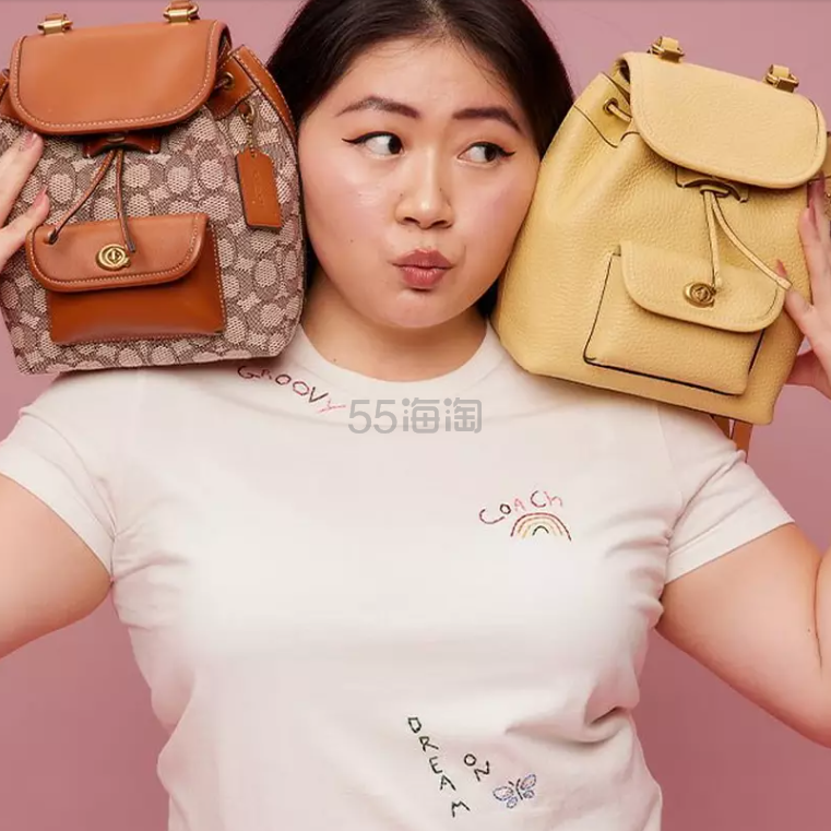 Coach 加拿大官网：上新！Riya 21 双肩包登场