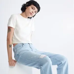 Calvin Klein：T恤、牛仔系列专场 直筒牛仔裤$26