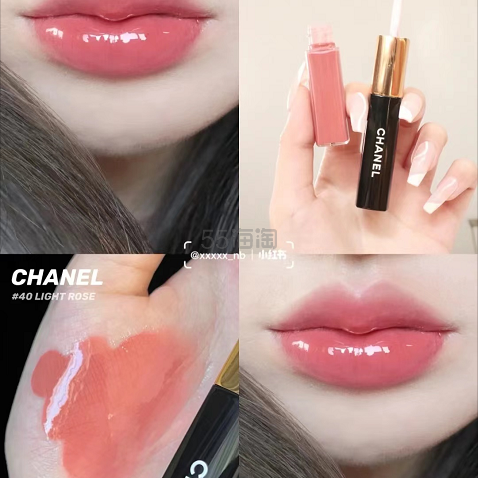 40有货!CHANEL 香奈儿双头唇釉light rose,海淘返利优惠-55海淘