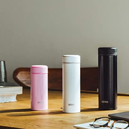【含税直邮】Thermos 膳魔师 真空隔热便携杯 螺旋式 JOG系列 粉色250ml