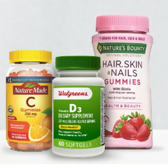 Walgreens：全场营养补剂热卖 Nature Made、Nature's Bounty