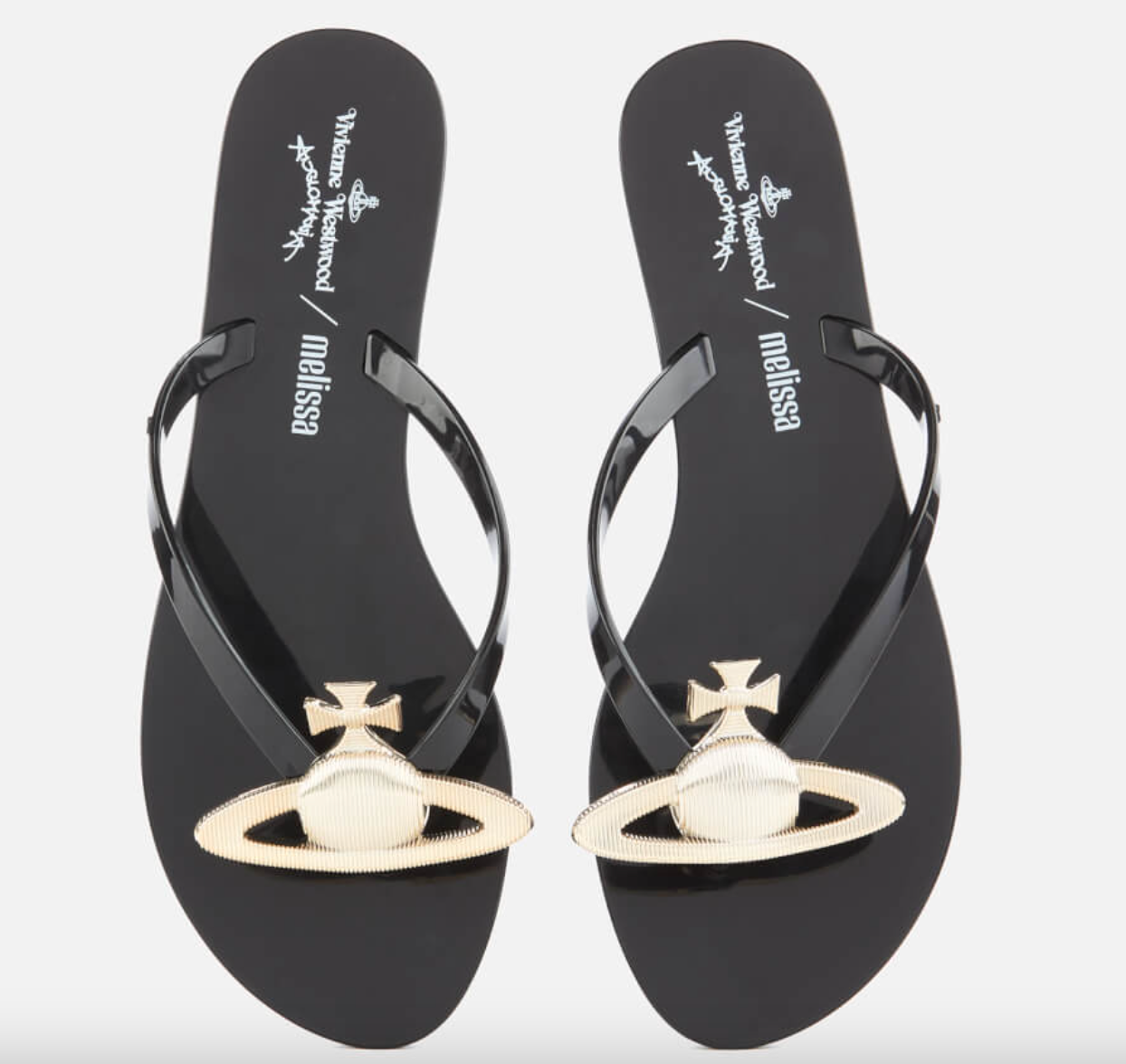 VIVIENNE WESTWOOD 西太后FOR MELISSA 土星人字拖,海淘返利优惠-55海淘