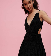 Maje US：质感美裙专场 蛋糕短裙$132 镂空蕾丝裙$247