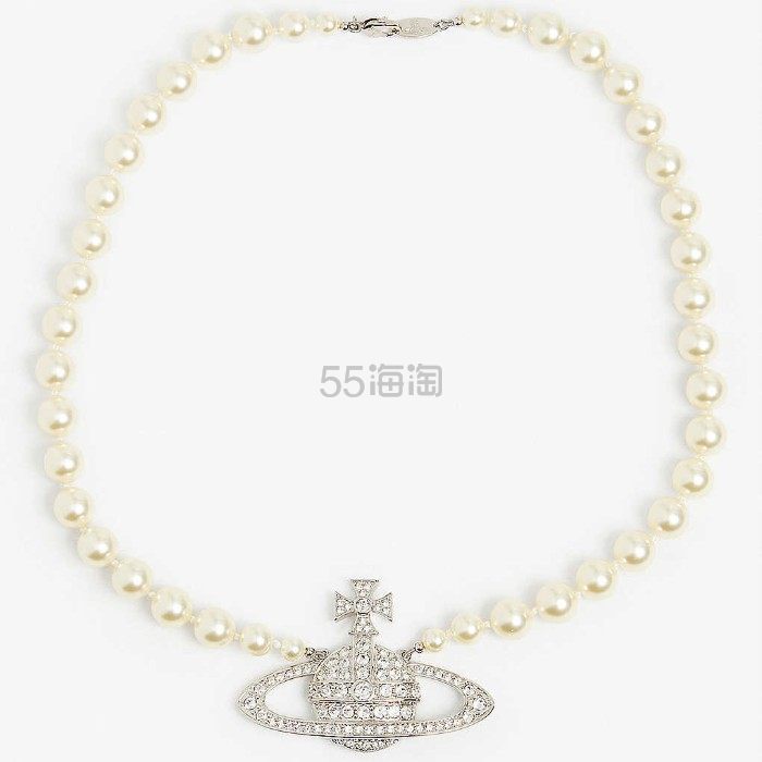 Selfridges:欧阳娜娜同款！Vivienne Westwood 西太后经典土星珍珠项链