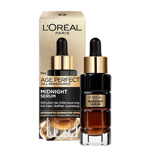 L'Oréal Paris 欧莱雅 age perfect 细胞更新小黑瓶午夜精华 30ml