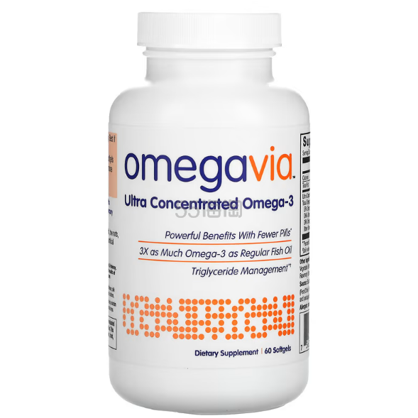 OmegaVia 超浓缩欧米伽-3 60粒软胶囊
