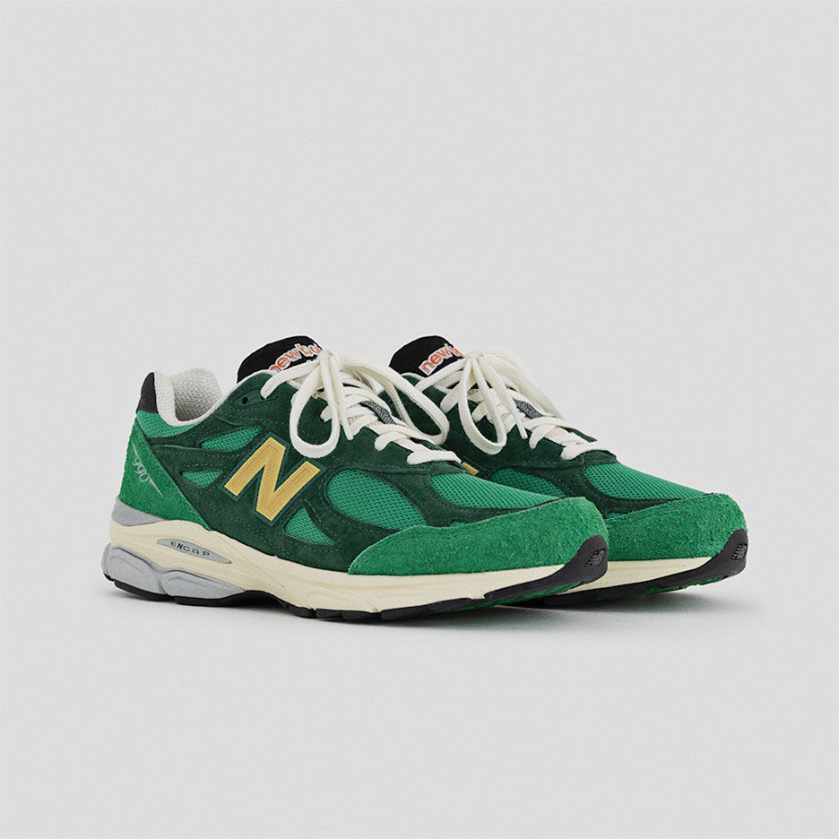 即将发售！New Balance 新百伦990v3 新绿色运动鞋- DealAM.com [Expired]