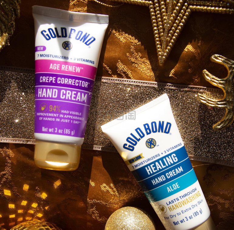Walgreens：Gold Bond 精选护肤护理热卖 护手霜、颈霜