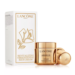 超值！LANCÔME Rich版 菁纯面霜+替换装套装 价值$453