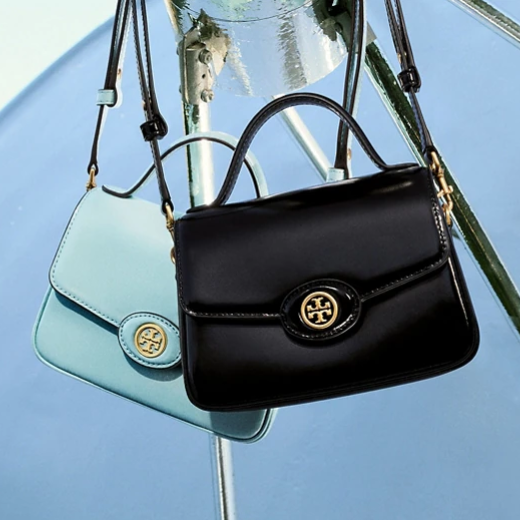 Tory Burch Robinson Spazzolato 升级版手提豆腐包 2色