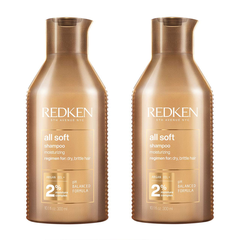 【满赠+含税】Redken 列德肯 全面柔顺防毛躁洗发水两瓶套装 2x300ml