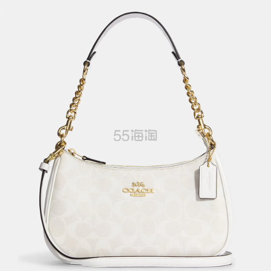 额外8折！Coach 蔻驰 Teri 冰川白腋下包