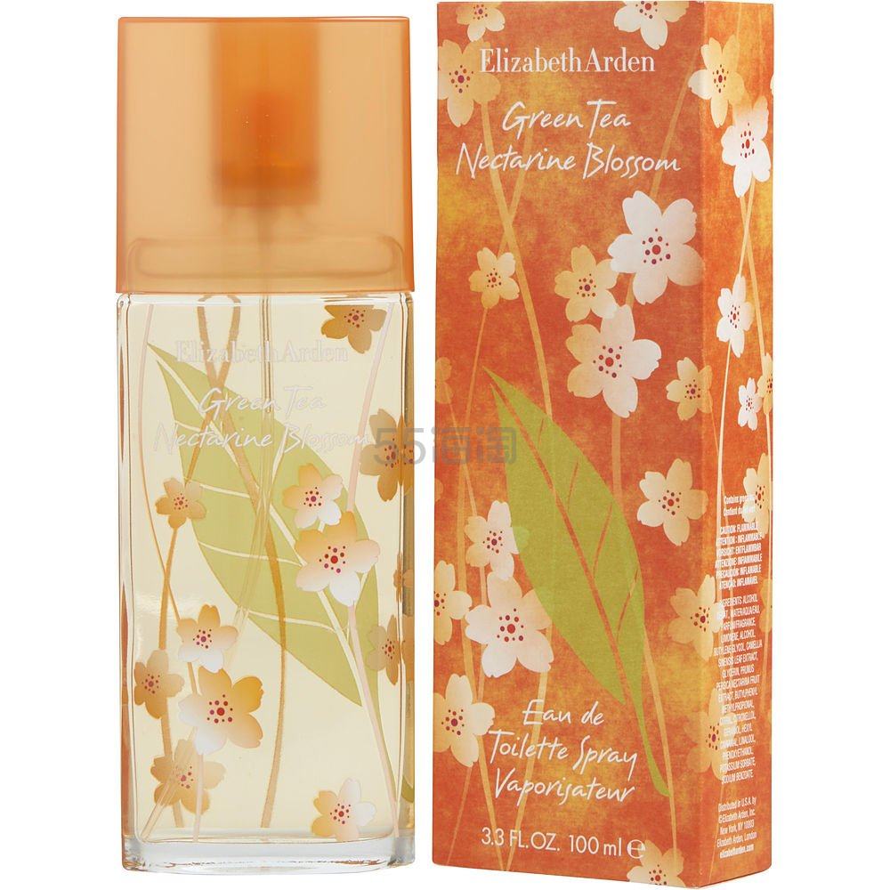 Elizabeth Arden 伊丽莎白雅顿 绿茶油桃花女士淡香水 EDT 100ml