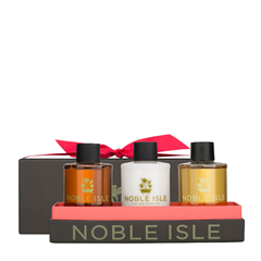 【单件含税】Noble Isle 温暖木香沐浴露身体乳三件套装 3 x 75ml