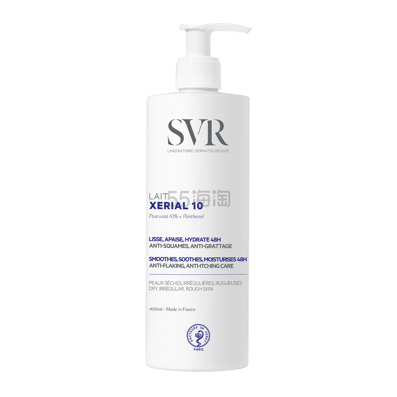 【单件含税】SVR 舒唯雅 X10尿素干性皮肤滋润身体乳 400ml