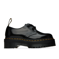 DR. MARTENS 黑色 Holly 牛津鞋