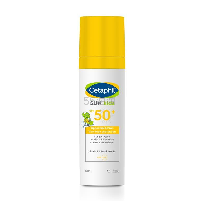 Cetaphil 丝塔芙儿童防晒乳液SPF 50+ 150ml