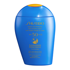 【满赠+满减】Shiseido 资生堂 Expert Sun Protector 蓝胖子面部和身体防晒乳液 SPF50 + 150ml