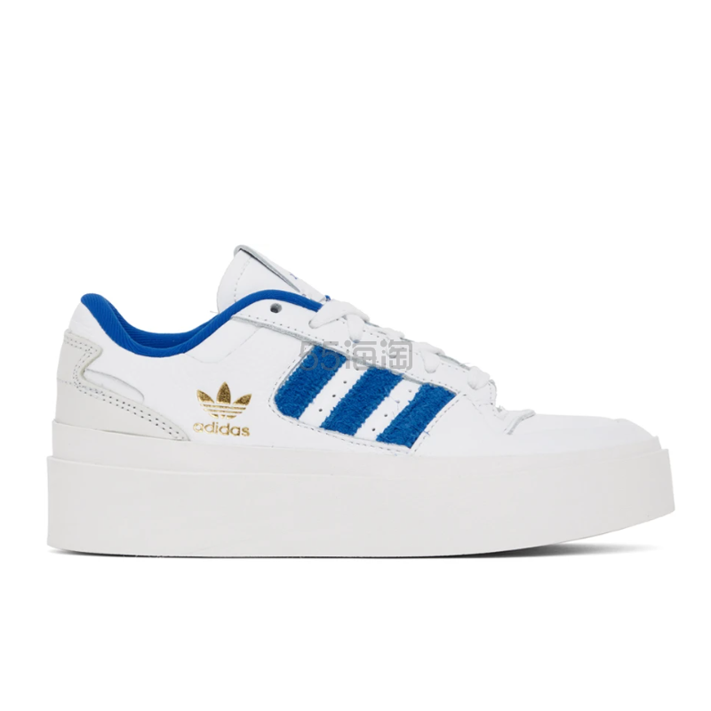 Lisa同款！ADIDAS ORIGINALS 蓝白 Forum Bonega 运动鞋