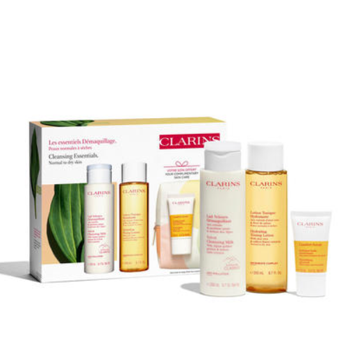 CLARINS 娇韵诗 白吸盘黄水温和面部洗护套装