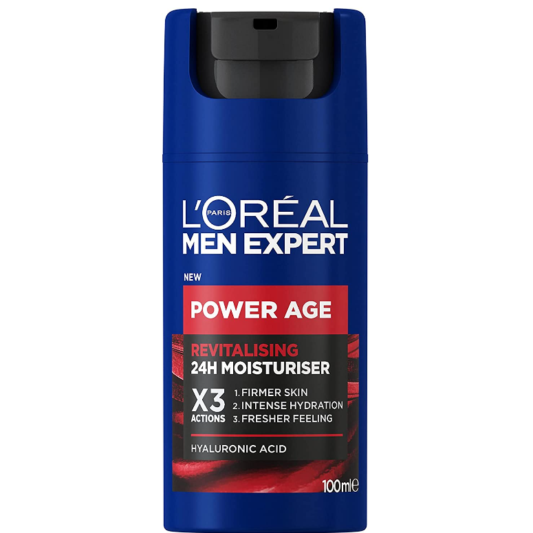 降价！【含税直邮】L'Oréal 欧莱雅 Men Expert 男士透明质酸面部保湿霜 100mL