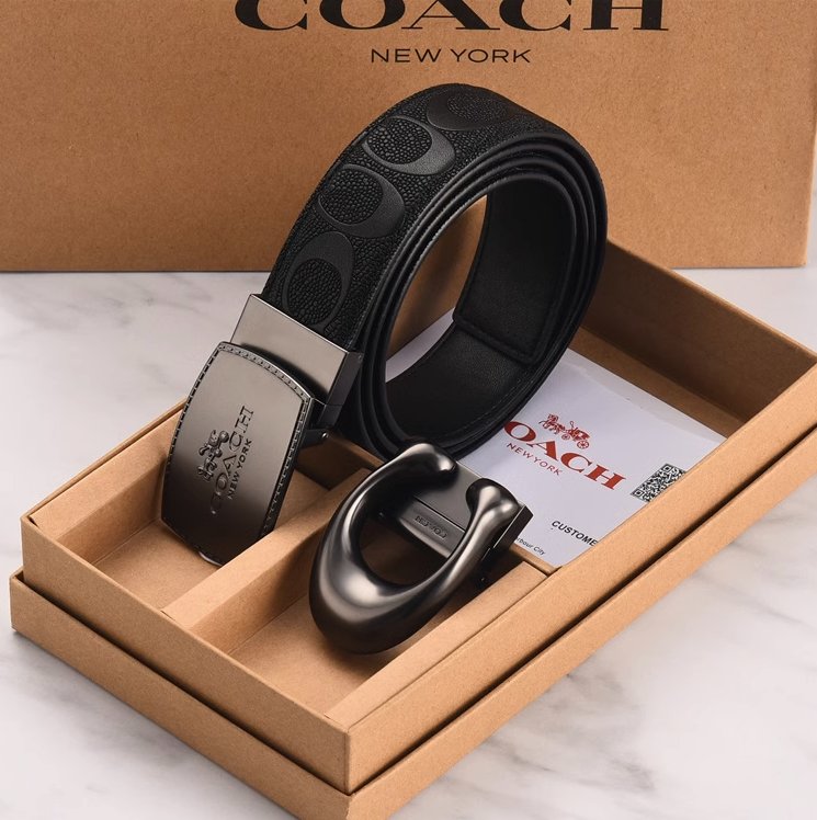 今天怀着试试的心情，在coach下了一条皮带，没想到今天就能