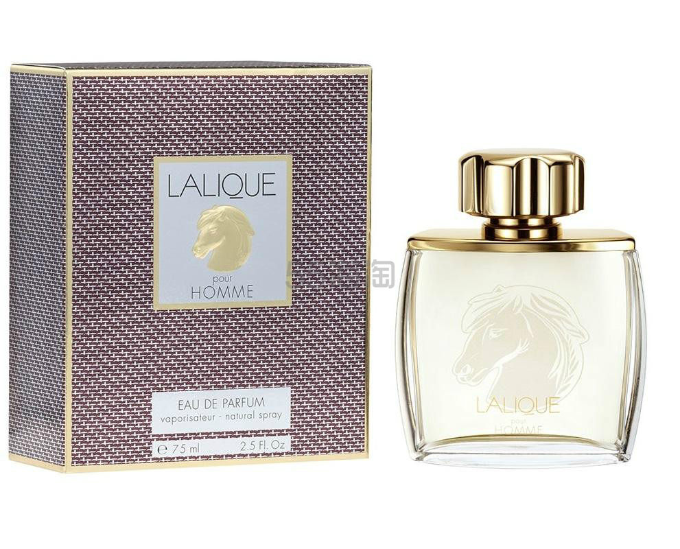 LALIQUE 莱俪马头男士香水EDP 75ml,海淘返利-55海淘