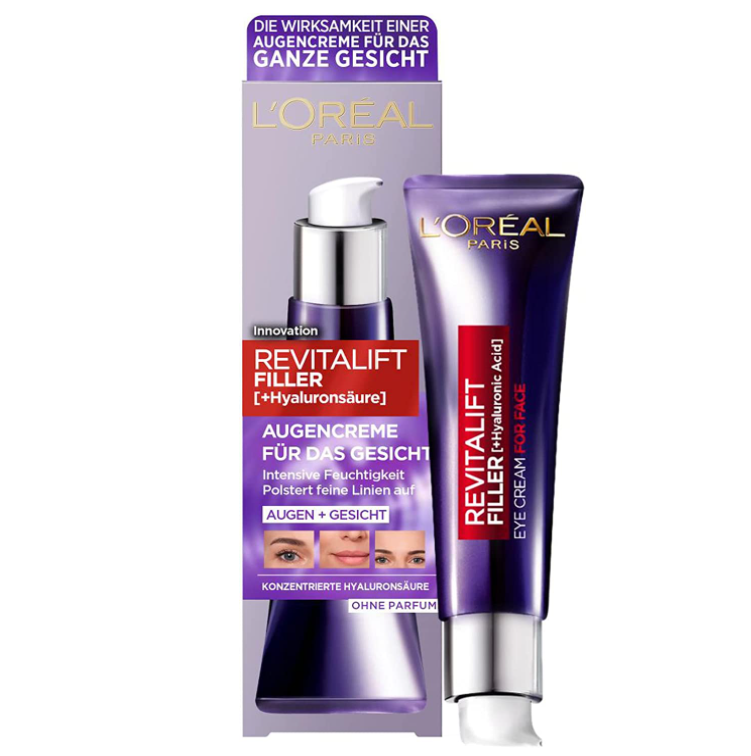 L'Oreal Paris 欧莱雅 Revitalift Filler 透明质酸眼霜 30ml