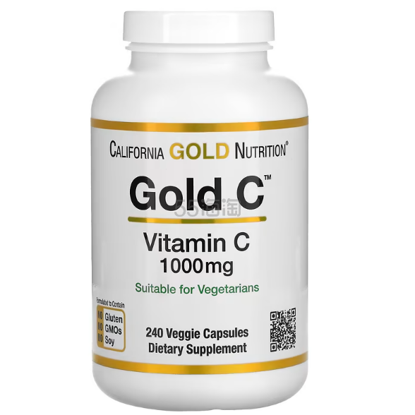 California Gold Nutrition, Gold C™，维生素 C，1000 毫克，240 粒素食胶囊
