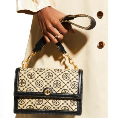 Tory Burch T Monogram Jacquard 老花小号单肩包