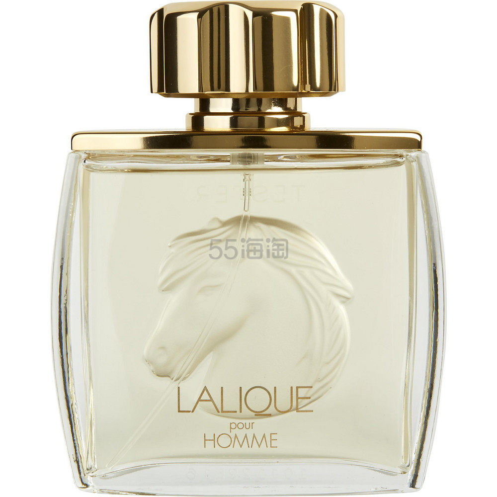 【简装】LALIQUE 莱俪 马头男士香水 EDP 75ml 简装（白盒或无盖）