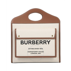 BURBERRY Logo Pocket 帆布口袋包