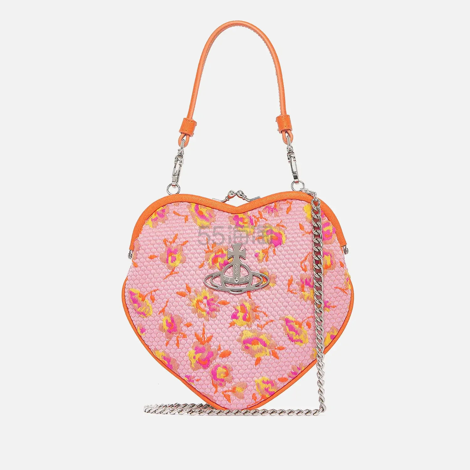 Vivienne Westwood 西太后 Belle Frame 心型碎花链条包