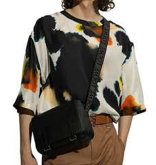 好价！Loewe 黑色 MILITARY MESSENGER XS 邮差包