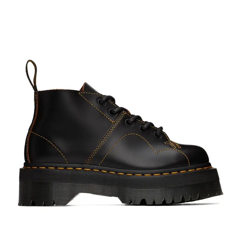 再降！DR. MARTENS 黑色Church Quad 踝靴- 北美找丢网