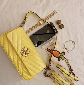 Tory Burch 汤丽柏琦 Kira Chevron 腋下法棍包