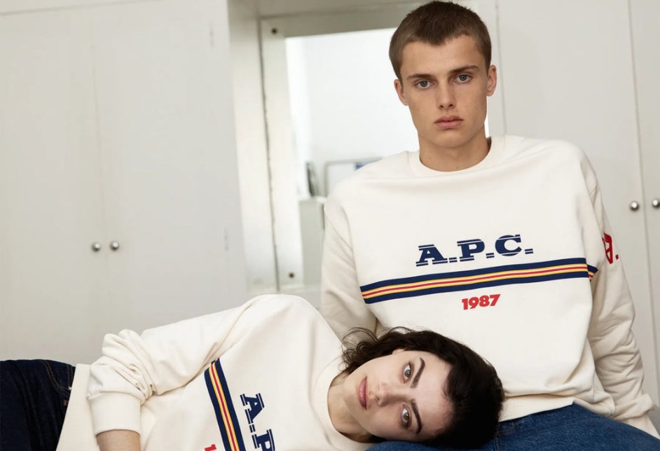 A.P.C.是一家法国时装品牌，由Jean Touitou在