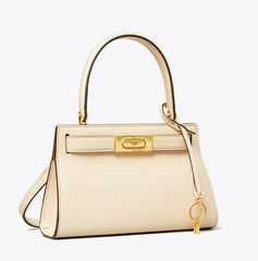 降价！Tory burch LEE RADZIWILL 白色小号手提袋